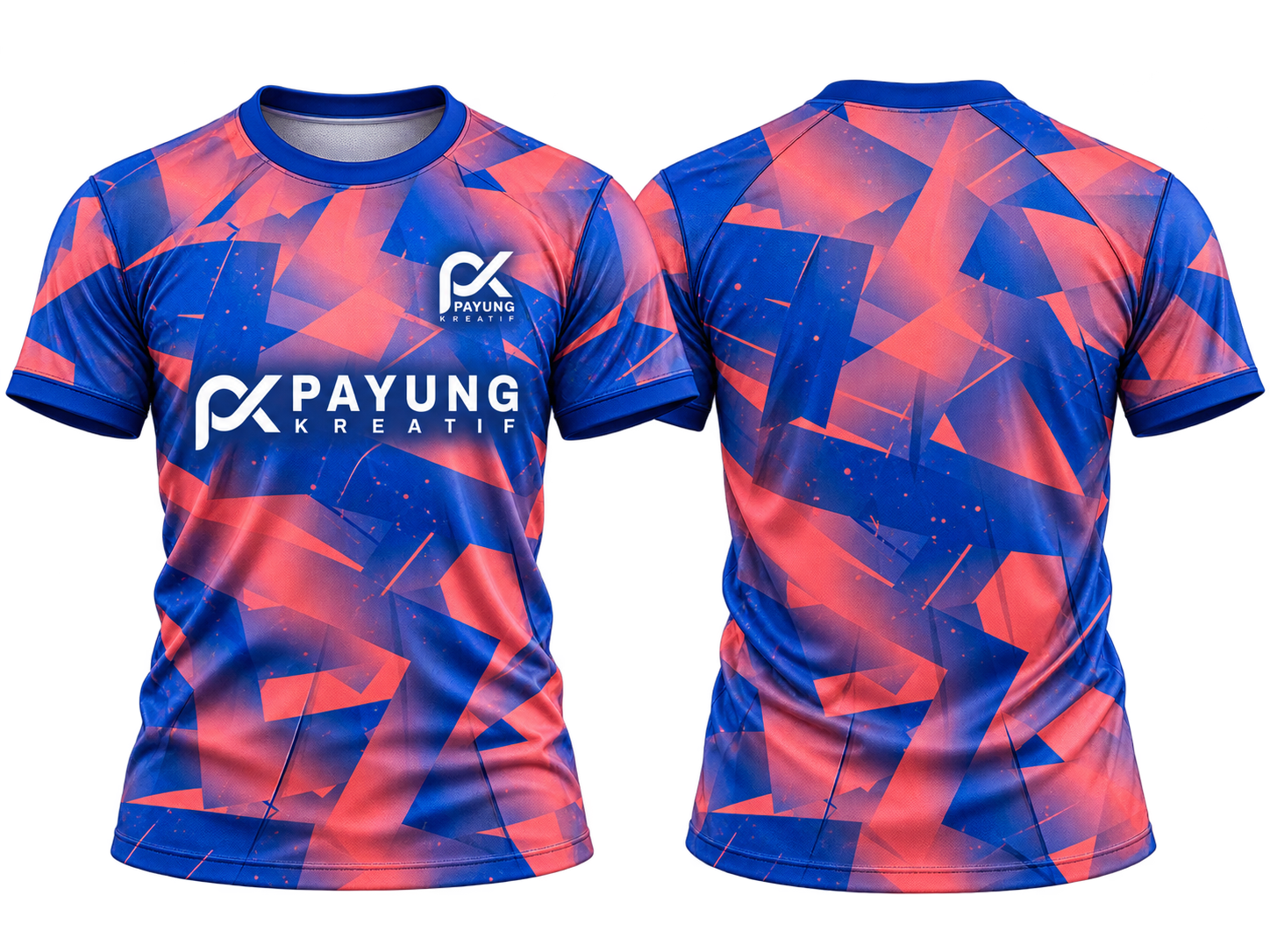Design 25 — peach / blue
