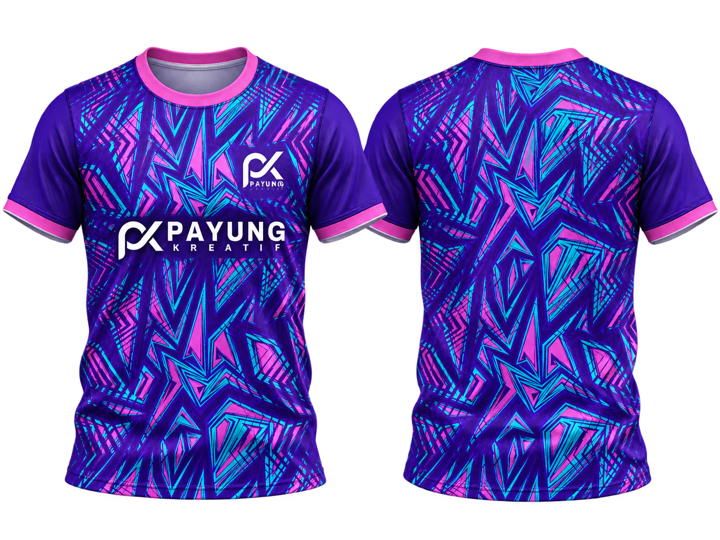 Design 28 — purple / blue / pink